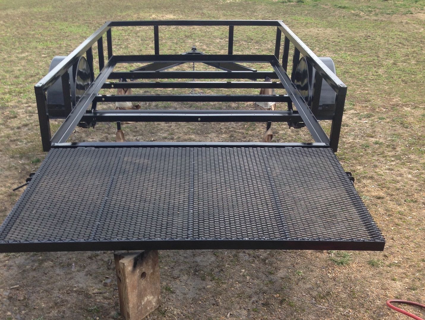 Spray painting a utility trailer, have a question or two for anybody